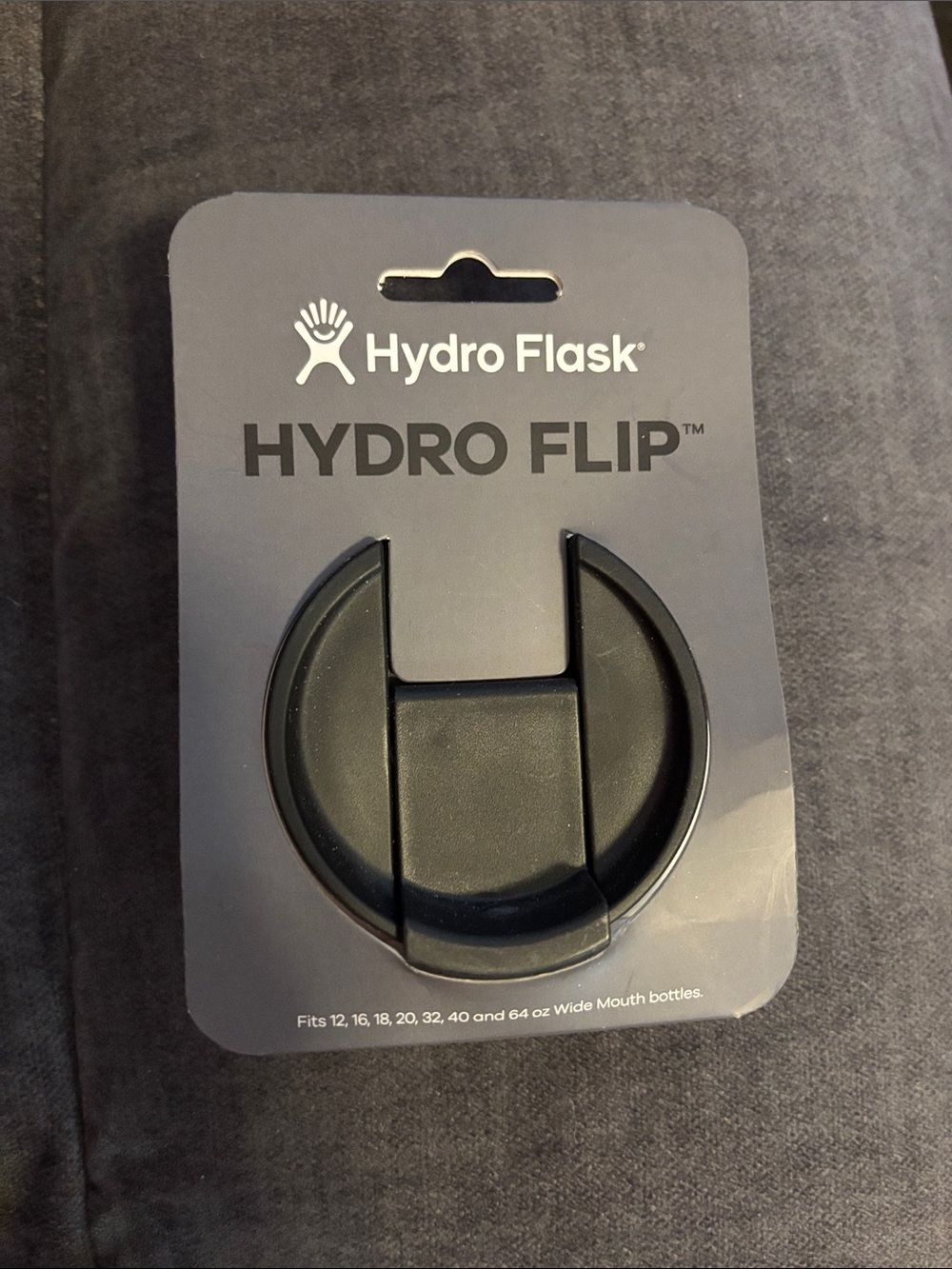 Hydro Flask Hydro Flip Wide Mouth Lid in Black